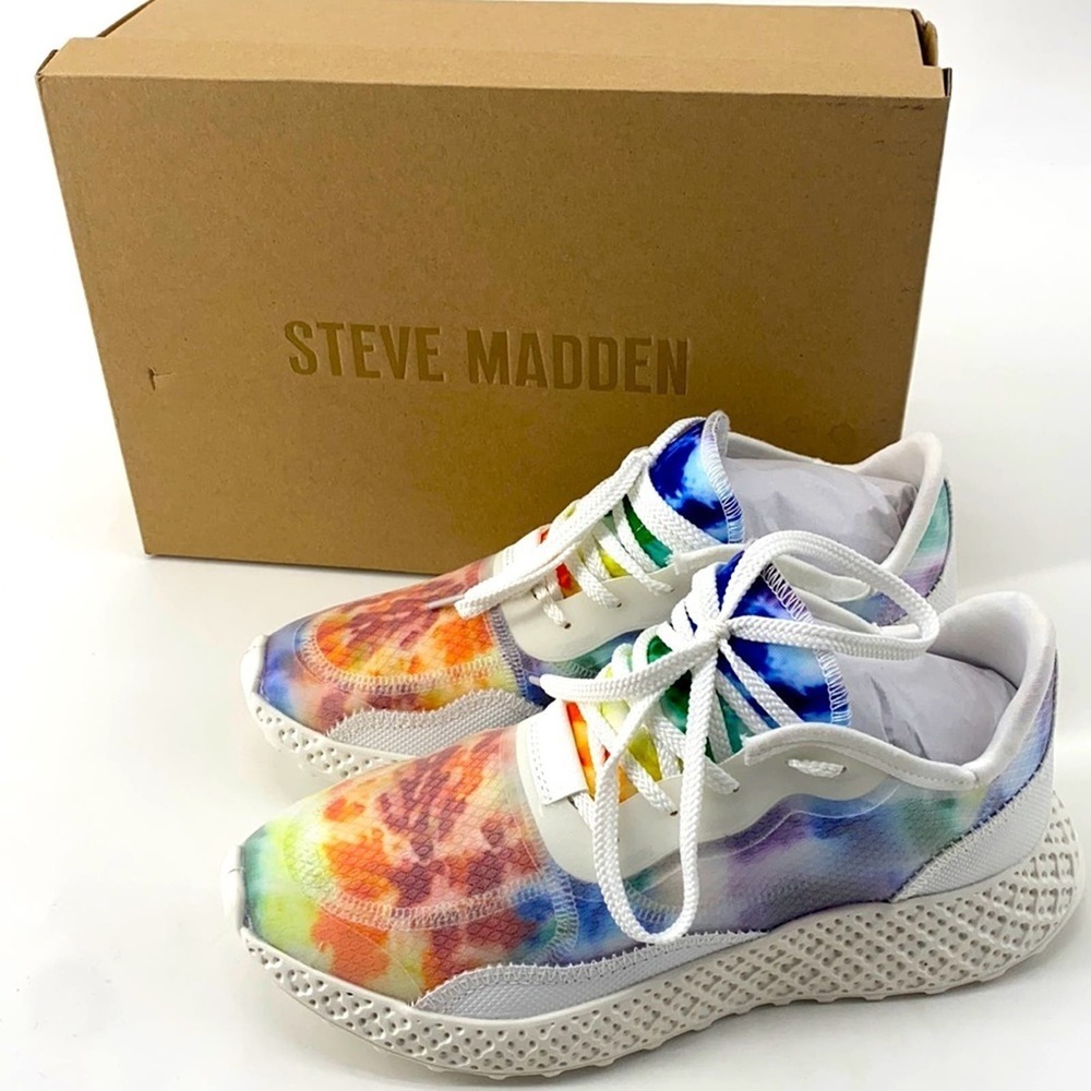 NEW Steve Madden Womens Myles Slip On Fitness Running Shoes Sneakers 6